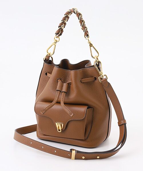 COCCINELLE/コチネッレ コチネッレ ビート ジェネレーション スモール コニャック TU