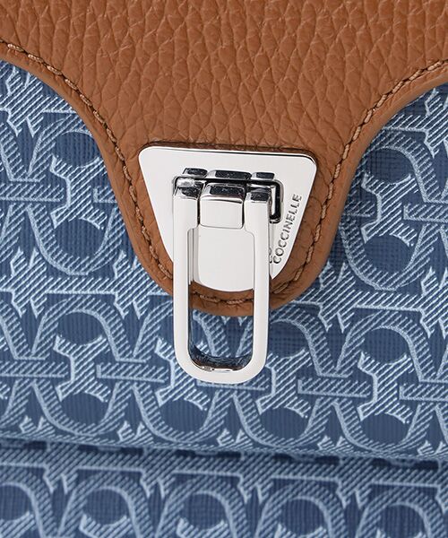 COCCINELLE / コチネッレ ショルダーバッグ | コチネッレ ビート ジェネレーション デニム コーテッド モノグラム ラージ | 詳細7
