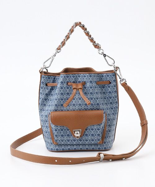 COCCINELLE / コチネッレ ショルダーバッグ | コチネッレ ビート ジェネレーション デニム コーテッド モノグラム スモール | 詳細1