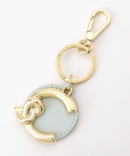 COCCINELLE/コチネッレ コチネッレ C-ME キーリング スノー TU