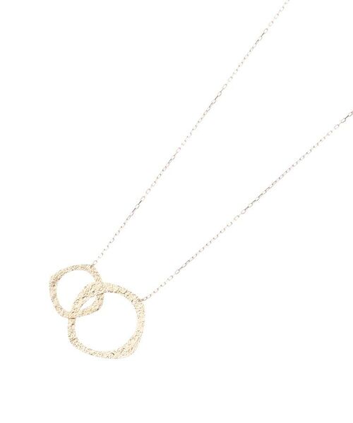 COCOSHNIK / ココシュニック ネックレス・ペンダント・チョーカー | テクスチャープレート スクエアモチーフ ネックレス | 詳細1