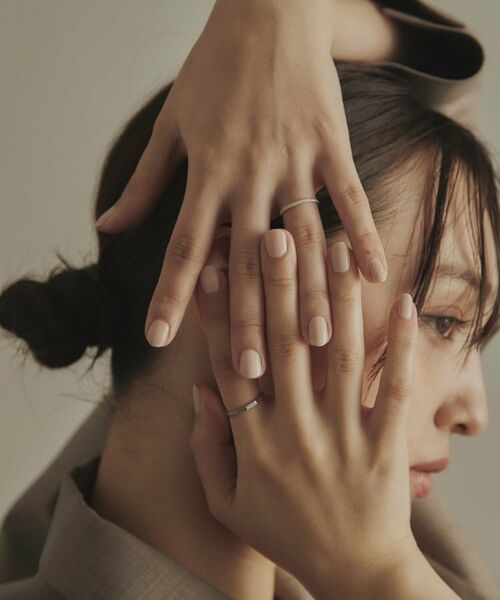 COCOSHNIK / ココシュニック リング | K10面取り パートナーリング（レディース） WG | 詳細12