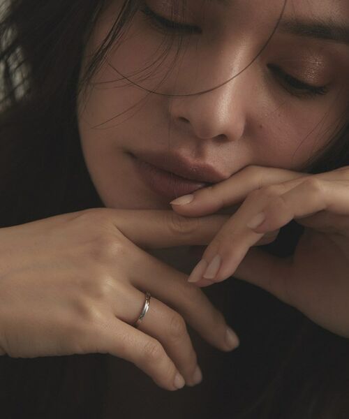 COCOSHNIK / ココシュニック リング | K10連続交差 パートナーリング（レディース） WG | 詳細7