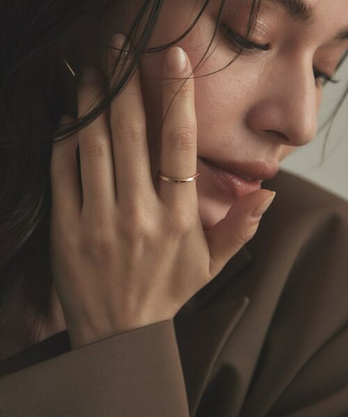 COCOSHNIK / ココシュニック リング | K10スクリューミル パートナーリング（メンズ） | 詳細7