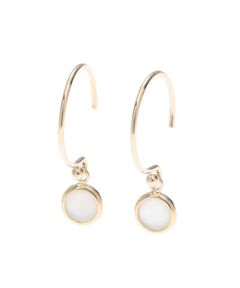 COCOSHNIK / ココシュニック ピアス・イヤリング | バースストーン(ムーンストーン6月) フックピアス