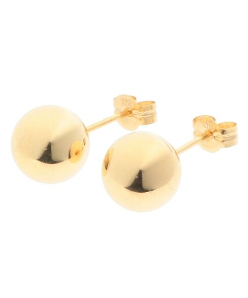 COCOSHNIK / ココシュニック ピアス・イヤリング | K18中空ボールスタッドピアスM | 詳細1