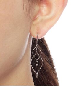 COCOSHNIK / ココシュニック ピアス・イヤリング | K10ポリッシュS字2連 イヤリング