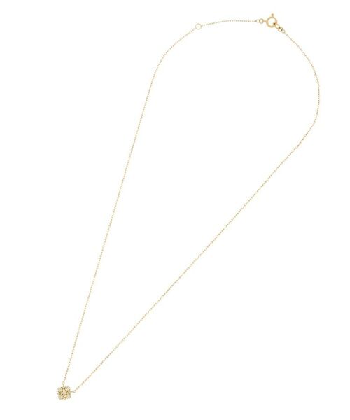 COCOSHNIK / ココシュニック ネックレス・ペンダント・チョーカー | K18ダイヤモンド 爪留め透かし ネックレス | 詳細2