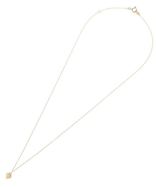 COCOSHNIK / ココシュニック ネックレス・ペンダント・チョーカー | ダイヤモンド とり巻き ひし形 ネックレス | 詳細2