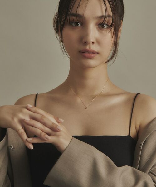 COCOSHNIK / ココシュニック ネックレス・ペンダント・チョーカー | K18ダイヤモンド 6本爪 ネックレス（小） | 詳細13