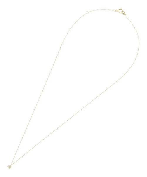 COCOSHNIK / ココシュニック ネックレス・ペンダント・チョーカー | K18ダイヤモンド 6本爪 ネックレス（大） | 詳細1