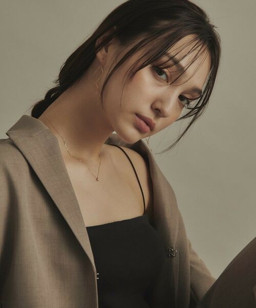 COCOSHNIK / ココシュニック ネックレス・ペンダント・チョーカー | K18ダイヤモンド 6本爪 ネックレス（大） | 詳細7