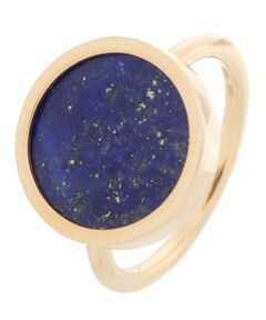 COCOSHNIK / ココシュニック リング | K10カラーストーン（ラピスラズリ） スライスカット リング