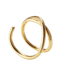 COCOSHNIK / ココシュニック ピアス・イヤリング | シルバー らせんウェーブ イヤーカフリング