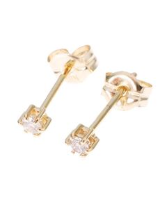 COCOSHNIK / ココシュニック ピアス・イヤリング | K10ダイヤモンド 6本爪 スタッドピアス