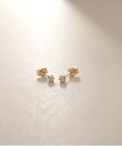 COCOSHNIK / ココシュニック ピアス・イヤリング | K18ダイヤモンド 6本爪 スタッドピアス