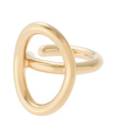 COCOSHNIK / ココシュニック ピアス・イヤリング | シルバー オーバル イヤーカフ GP