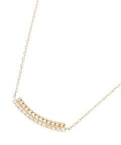 COCOSHNIK / ココシュニック ネックレス・ペンダント・チョーカー | K18ダイヤモンド 丸玉アーチ ネックレス