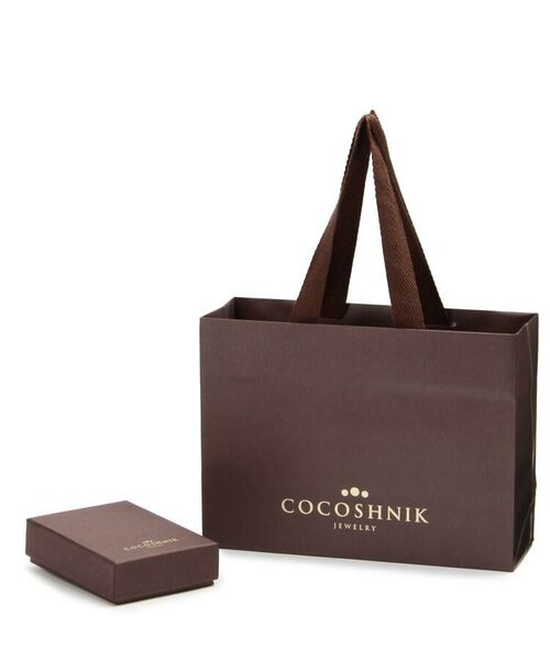 COCOSHNIK / ココシュニック ネックレス・ペンダント・チョーカー | K18ダイヤモンド 丸玉アーチ ネックレス | 詳細7