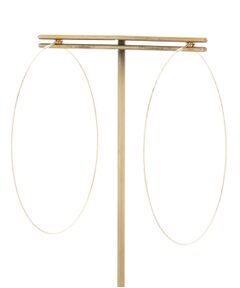 COCOSHNIK / ココシュニック ピアス・イヤリング | K18シャインカット　フープピアス　LL