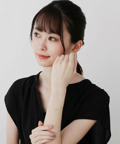 COCOSHNIK / ココシュニック ブレスレット・バングル | 【WEB限定】K10スピリチュアルストーン（オパール）ブレスレット | 詳細6