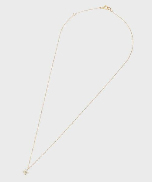 COCOSHNIK / ココシュニック ネックレス・ペンダント・チョーカー | K18ダイヤモンド バゲットカットひし形 ネックレス | 詳細6