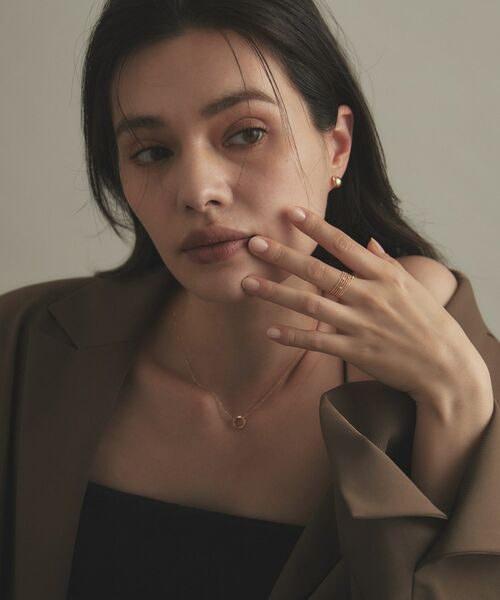 COCOSHNIK / ココシュニック リング | K18ハニーカットボール 形状記憶リング | 詳細15