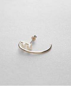 COCOSHNIK / ココシュニック ピアス・イヤリング | K10パール イヤーカフピアス（片耳用）
