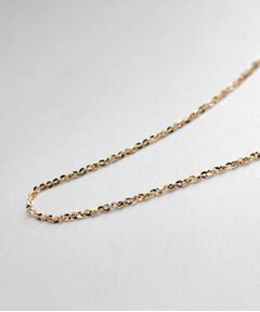 COCOSHNIK / ココシュニック ネックレス・ペンダント・チョーカー | K10モザイクチェーン ネックレス細