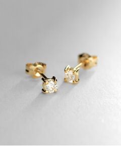 COCOSHNIK / ココシュニック ピアス・イヤリング | K18ダイヤモンド 爪留め スタッドピアス