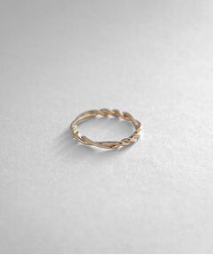 COCOSHNIK / ココシュニック リング | K10丸線ひねり オルタネイト リング