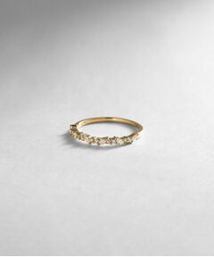 COCOSHNIK / ココシュニック リング | K18ダイヤモンド マーキースカットランダム リング