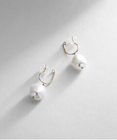 COCOSHNIK / ココシュニック ピアス・イヤリング | K10バロックパール ハングイヤリング