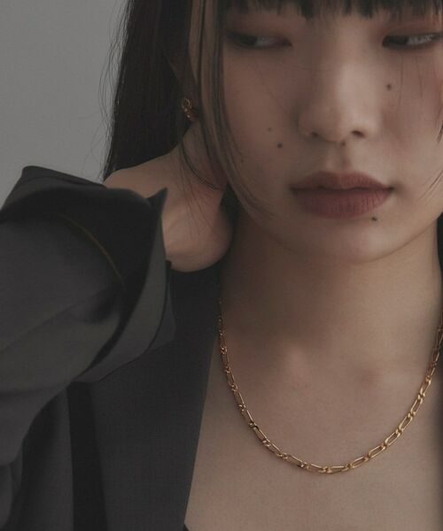 COCOSHNIK / ココシュニック ネックレス・ペンダント・チョーカー | シルバー デザインチェーン ショート＆ロングネックレス GP | 詳細17