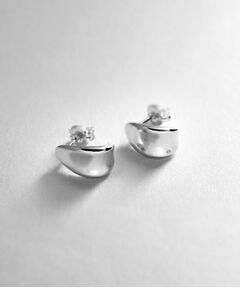 COCOSHNIK / ココシュニック ピアス・イヤリング | シルバー スモールフープ ホロウピアス