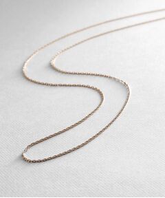 COCOSHNIK / ココシュニック ネックレス・ペンダント・チョーカー | K10フラットチェーン ネックレス