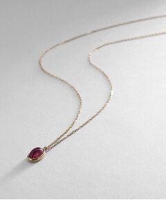 COCOSHNIK / ココシュニック ネックレス・ペンダント・チョーカー | 【WEB限定】K10ガーネット ネックレス
