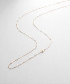 COCOSHNIK / ココシュニック ネックレス・ペンダント・チョーカー | K10ダイヤモンドフクリン アシンメトリーネックレス