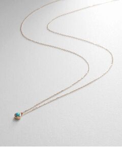 COCOSHNIK / ココシュニック ネックレス・ペンダント・チョーカー | 【WEB限定】K10スピリチュアルストーン（ターコイズ）ネックレス
