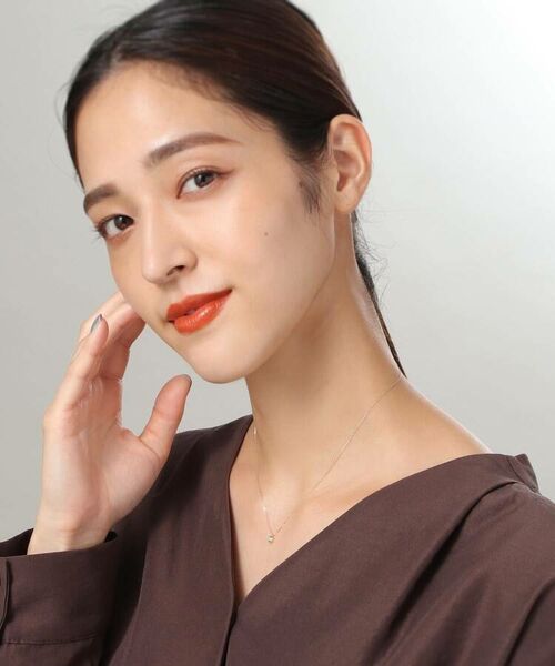 COCOSHNIK / ココシュニック ネックレス・ペンダント・チョーカー | 【WEB限定】K10スピリチュアルストーン（ターコイズ）ネックレス | 詳細7