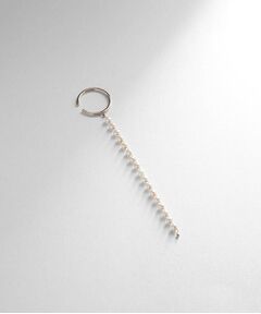 COCOSHNIK / ココシュニック ピアス・イヤリング | K10パールチェーン イヤーカフ