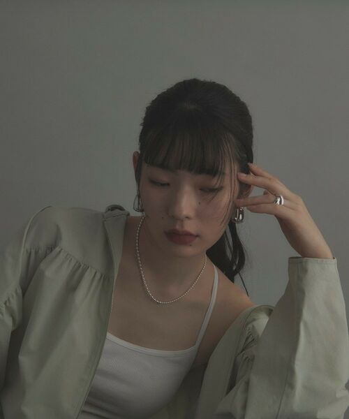 COCOSHNIK / ココシュニック ネックレス・ペンダント・チョーカー | シルバー デザインチェーン ミックスボールネックレス | 詳細12