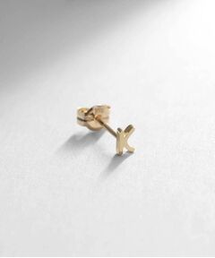 COCOSHNIK / ココシュニック ピアス・イヤリング | 【WEB限定】K10イニシャルＫ スタッドピアス（片耳用）