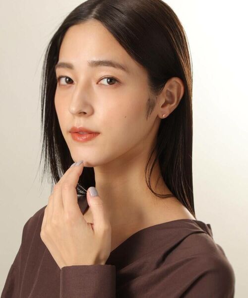 COCOSHNIK / ココシュニック ピアス・イヤリング | 【WEB限定】K10イニシャルＫ スタッドピアス（片耳用） | 詳細6