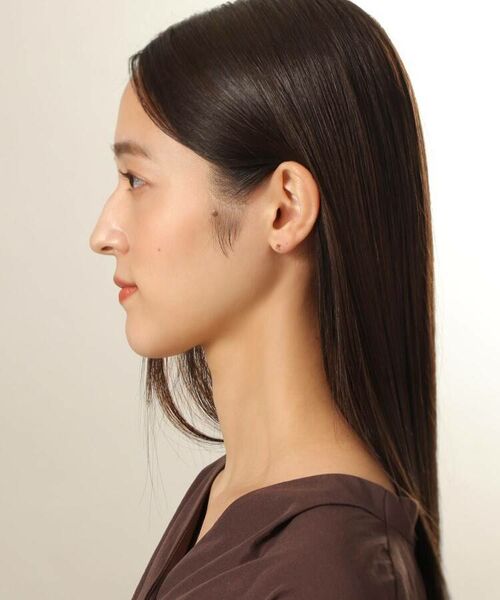 COCOSHNIK / ココシュニック ピアス・イヤリング | 【WEB限定】K10イニシャルＫ スタッドピアス（片耳用） | 詳細7