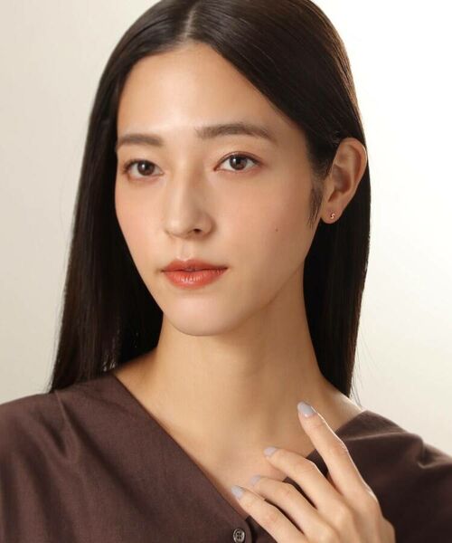 COCOSHNIK / ココシュニック ピアス・イヤリング | 【WEB限定】K10イニシャルＳ スタッドピアス（片耳用） | 詳細5