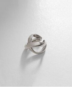 COCOSHNIK / ココシュニック ピアス・イヤリング | シルバー ホロウイヤーカフ クロスフープ