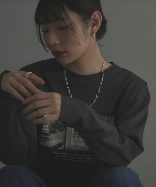 COCOSHNIK / ココシュニック ピアス・イヤリング | シルバー ニッティングモチーフ ピアス | 詳細13