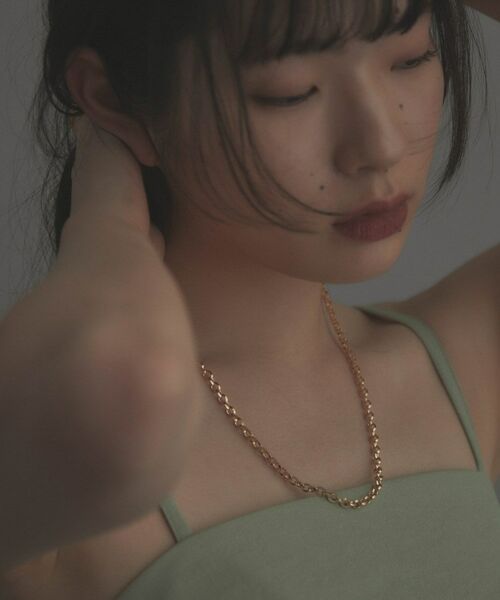 COCOSHNIK / ココシュニック ネックレス・ペンダント・チョーカー | シルバー デザインチェーン リッジケーブル ネックレス GP | 詳細18