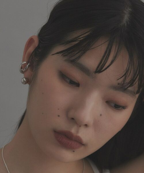 COCOSHNIK / ココシュニック ピアス・イヤリング | シルバー ホロウボール スタッドピアスS | 詳細14